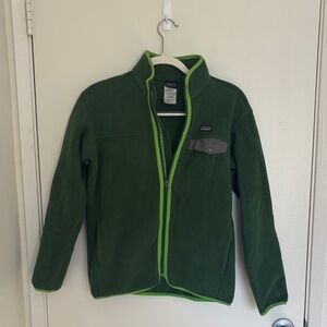 Patagonia Forest Green Fleece Jacket